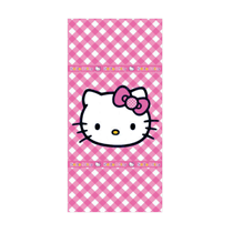 toalla rosa hello kitty 