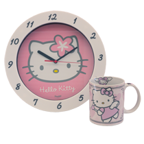 reloj hello kitty ms taza 